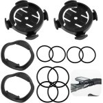 Letnerny - 2 pi�ces supports de v�lo avant pour garmin edge 200 / 500 / 510 / 520 / 800 / 810 / 1000, ...
