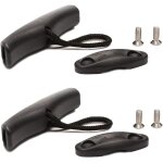 Letnerny - lot de 2 poignes de transport pour kayak, cano - kit de poigne en t avec ?illets et vis ...