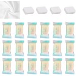 Letnerny - 22 pcs serviettes compresses, serviette de toilette 25x40cm, epaissie 90gsm, serviettes de ...