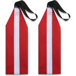 Letnerny - 2pcs drapeau de voyage de scurit pour kayak, drapeau kayak pour scurit drapeau panneau ...