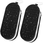 Letnerny - 2pcs etui a lunettes de natation, silicone housse de protection pour lunettes de natation ...