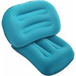 Letnerny - 2x oreillers de camping ultralgers 80g coussin gonflable de plage portables coussins pour ...