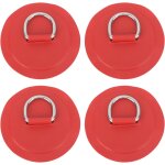Letnerny - lot de 4 anneaux en d en forme de d en pvc de forme ronde solide en acier inoxydable pour ... Letnerny - lot de 4 anneaux en d en forme de d en pvc de forme ronde solide en acier inoxydable pour ...