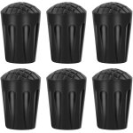 Letnerny - 6 pcs embout canne de marche, protecteur en caoutchouc embouts, protecteur en caoutchouc embouts ...