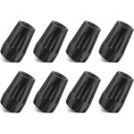 Letnerny - lot de 8 tampons en caoutchouc pour btons de marche nordique, tampons en caoutchouc pour ...