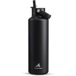 Letnerny - bouteille d'eau isotherme de 710 ml pour l'extrieur etanche, bouchon flexible, lgre, froide ...