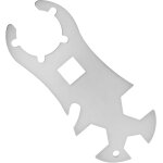 Letnerny - cl� de bouteille de gaz inox 17 / 19�mm, outil universel pour bouteilles 5�kg / 11�kg, ...