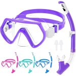 Letnerny - ensemble de lunettes de natation pour enfants de 4 a 12 ans, violet Letnerny - ensemble de lunettes de natation pour enfants de 4 a 12 ans, violet