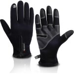 Letnerny - gants de cyclisme un xe gants d'hiver ecran tactile gant antid�rapant coupe - vent gants de ...