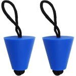 Letnerny - kit de 2 bouchons de dalot en silicone pour kayak, trous de vidange pour cano , bonde pour ...