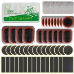 Letnerny - kit de réparation de pneus de vélo avec patchs auto - adhésifs sans colle pour vulcanisation, ... Letnerny - kit de réparation de pneus de vélo avec patchs auto - adhésifs sans colle pour vulcanisation, ...
