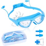 Letnerny - lunettes de natation, lunettes natation anti - buée avec bouchons d'oreille, pince - nez, ... Letnerny - lunettes de natation, lunettes natation anti - buée avec bouchons d'oreille, pince - nez, ...