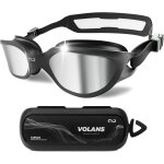 Letnerny - lunettes de natation pour femme - noir (miroir) Letnerny - lunettes de natation pour femme - noir (miroir)
