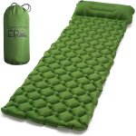 Letnerny - matelas gonflable 1 place - matelas pliable - lit de camp pliable - matelas camping portable ...