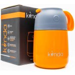 Letnerny - pot d'aliments en acier inoxydable isol� sous vide 450ml sans bpa pour la nourriture c / froide ...