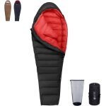Letnerny - sac de couchage en duvet, - 10 - 20 lger, chaud et compact, pour le camping, la randonne ...