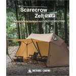 Letnerny - scarecrow tente de camping pour 1 a 2 personnes, 4 saisons, etanche, 3000 mm, tente solo, ...