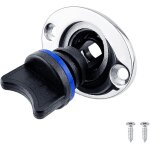 Letnerny - siphon de bateau, 25 mm de remplacement pour coque arrire, trou de vidange bouchon, douille, ...