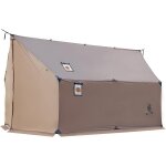 Letnerny - tegimen grande tente c hiver, camping survie hamac tente etanche 3000 mm bche pour la randonne(co ...