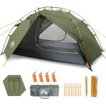 Letnerny - tente de trekking pour 2 personnes tente de randonne 2 places impermable installation facile ...