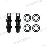 Letoyo, porte - hameon de pche magntique, support de maintien de canne a pche, crochet de maintien ...