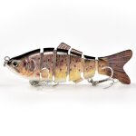 Leurre bionique a jointures multiples pour la p�che en eau douce et sal�e, app�t artificiel pour attraper ...