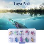 Leurre bionique en plastique avec hame�ons triples jig, app�t artificiel de type poisson nageur id�al ...