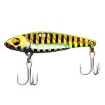 Leurre coulant m�tallique rigide vibrant avec hame�on triple, app�t artificiel de type poisson nageur ...