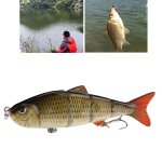 Leurre coulant de type poisson nageur, app�t artificiel id�al pour la p�che au maskinong� ou au bar, ...