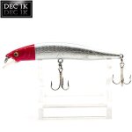 Leurre m�n� flottant rigide de type poisson nageur, app�t artificiel wobbler id�al pour la p�che au brochet ...