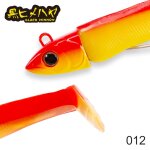 Leurre méné noir en silicone souple avec tête plombée, appât artificiel idéal pour la pêche au bar ou ... Leurre méné noir en silicone souple avec tête plombée, appât artificiel idéal pour la pêche au bar ou ...