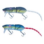 Leurre mn en plastique avec hameon, appt artificiel de type souris, swimbait, matriel de pche, ...