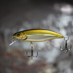 Leurre m�n� rigide coulant japonais, app�t artificiel id�al pour la p�che au bar ou au brochet, swimbait, ...