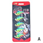 Leurre m�tallique vibrant avec double hame�on, app�t artificiel id�al pour la p�che au bar ou au brochet, ...
