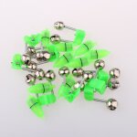 Leurres morsures lumineuses led 40x, double alerte, double alarme, cloches tr�s fortes, p�che de nuit ...