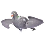 Leurre de mouvement de pigeon en plein air, appât volant a ailes rotatives, faux pigeon avec ailes mobiles ... Leurre de mouvement de pigeon en plein air, appât volant a ailes rotatives, faux pigeon avec ailes mobiles ...