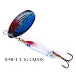 Leurre de pêche artificielle faux appâts leurres souples 9g laser rotatif sequin métal placage rotatif ... Leurre de pêche artificielle faux appâts leurres souples 9g laser rotatif sequin métal placage rotatif ...