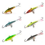 Leurre de p�che rigide avec hame�on glac�, app�t artificiel de type poisson nageur, crankbait, equilibreur, ...