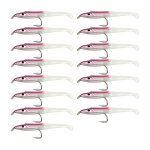 Leurre de pche a l'anguille avec hameon, appt souple pour insectes, 5 cm / 0, 6 g
