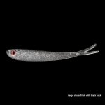 Leurre de pche artificiel grande taille noir leurre de fond anti - collement pour poissons doux et cartilage ...