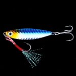 Leurre de pche artificielle faux appts leurres souples long shot mtal plomb poisson 7g10g15g20g plaque ...
