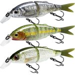 Leurre peche carnassier, poissons nageurs plongeants, r�aliste coule lentement pour eau douce et eau ...
