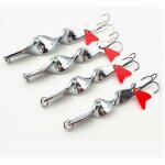Leurre de pche en mtal rotatif pour truite et brochet, lot de 1 crochet de 10, 14, 21 ou 28 g,