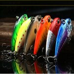 Leurre de p�che rock fat crankbait, en plastique, yeux 3d, pour bar, carpe, brochet, toutes les profondeurs ...