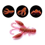 Leurres de p�che souples en plastique, mat�riel de p�che, crevettes, homard, 40mm / 15 pi�ces, 70mm / ...