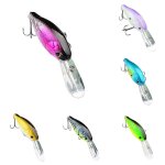 Leurre rigide de type poisson nageur avec triple hame�on, app�t artificiel de type poisson nageur id�al ...