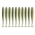 Leurre souple 3d avec tte plombe et hameon, appt elde type poisson nageur idal pour la pche a la ...