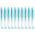 Leurre souple 3d avec tte plombe et hameon, appt elde type poisson nageur idal pour la pche a la ...
