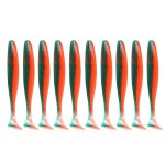 Leurre souple 3d avec tte plombe et hameon, appt elde type poisson nageur idal pour la pche a la ...