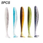 Leurre souple 3d avec tte plombe et hameon, appt elde type poisson nageur idal pour la pche a la ...